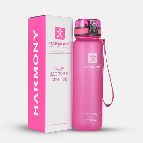 Water Bottle Harmony Rose 1 L
